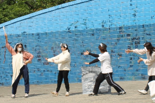 礼拝「迷子のメーコ」の劇