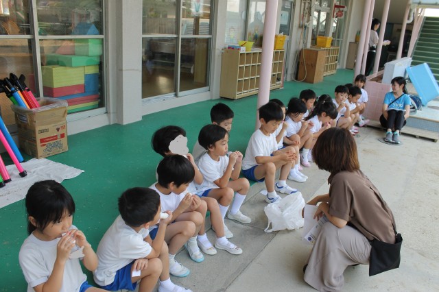 オリエンテーリングのご褒美は・・・