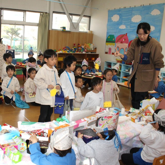 ３日目☆ちゅうりっぷ組のお店屋さん