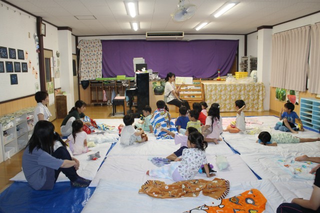 寝る前の絵本・お祈り