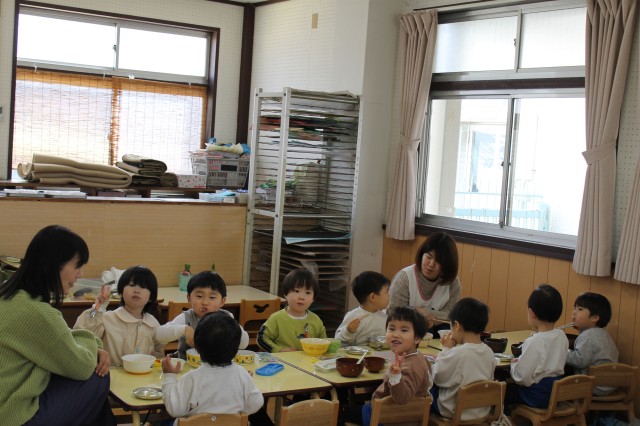 美味しいね～いっぱい食べたよ