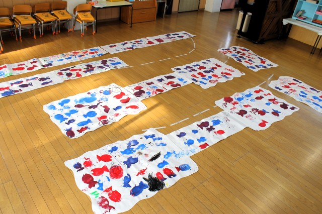 おさかなスタンプ（ばら組）