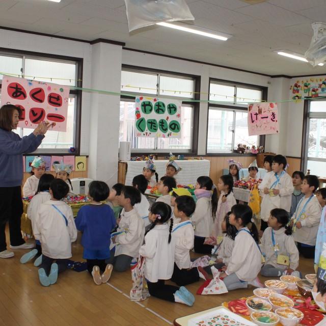 お店屋さんごっこ２日目☆ばら組のお店