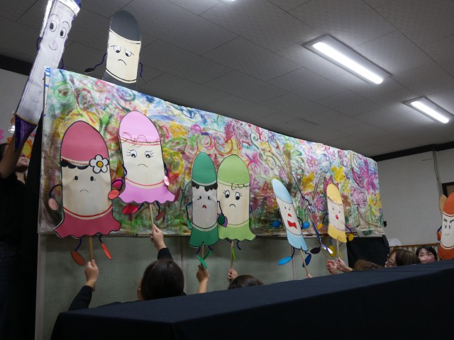 描いていたら、混ざっちゃって・・・