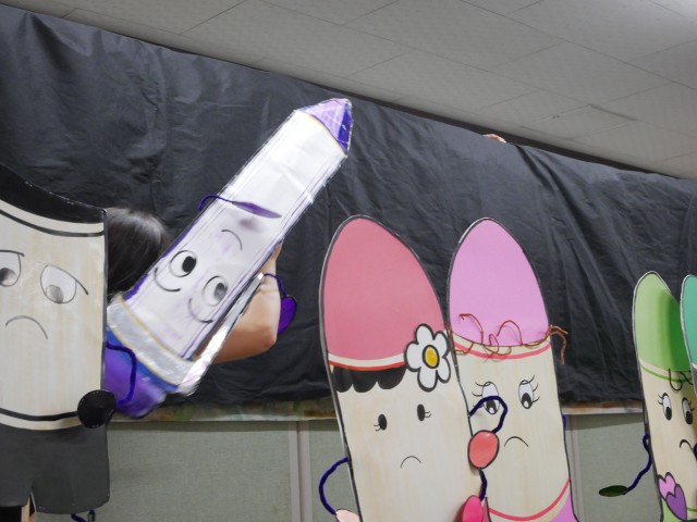 シャープペンシルのお兄さんのアイディアで・・・