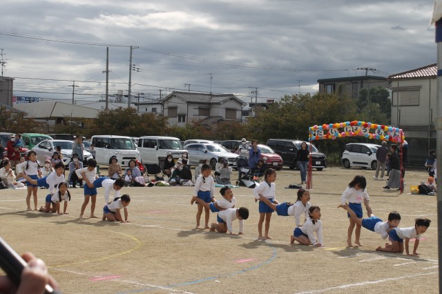 年長　組体操