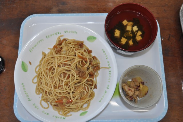 やきそば・吸い物・ジャムポッポ(★新メニュー)