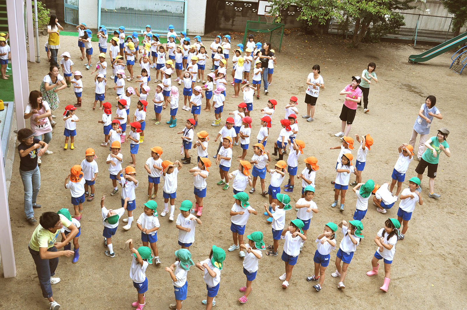 いろんな先生がいる幼稚園